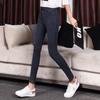 High-waisted velvet jeans for women in winter, new thickened pants with velvet m catties