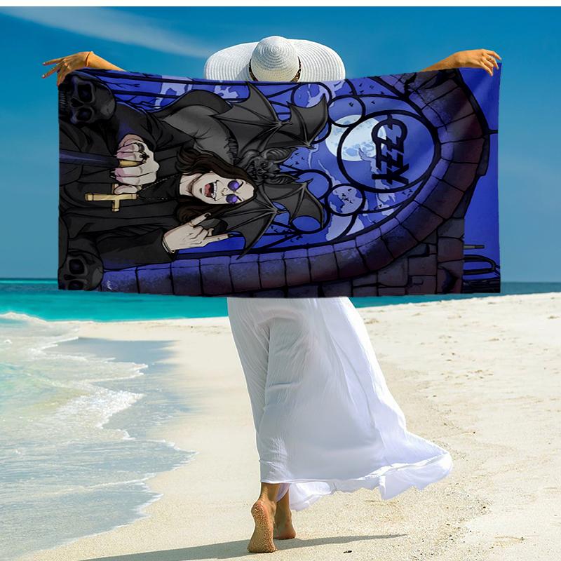 Ozzy Fashion Beach Towel: Ideal for Summer Adventures Soft, absorbent and quick drying suitable for swimming and bathing