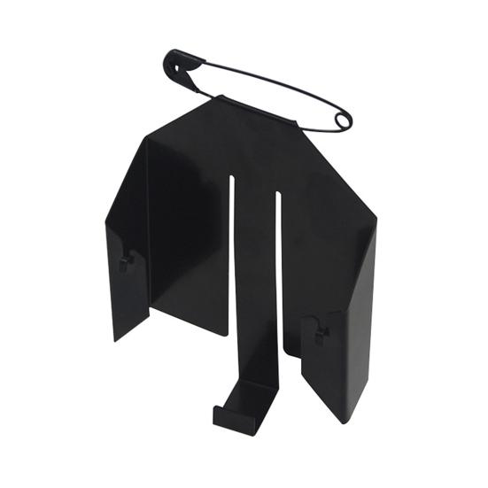 

Металлический зажим для магических карт для иллюзий на сцене, держатель для покерных карт, зажим для кражи карт, прочный реквизит для трюков, инструмент для фокусов чёрный