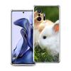 Cute White Baby Rabbits Phone Case For Xiaomi Mi Poco X6 X5 NFC X3 F6 F5 Pro F4 F3 15 14T 14 13T 12T 12 13 Lite 11 Clear Cover