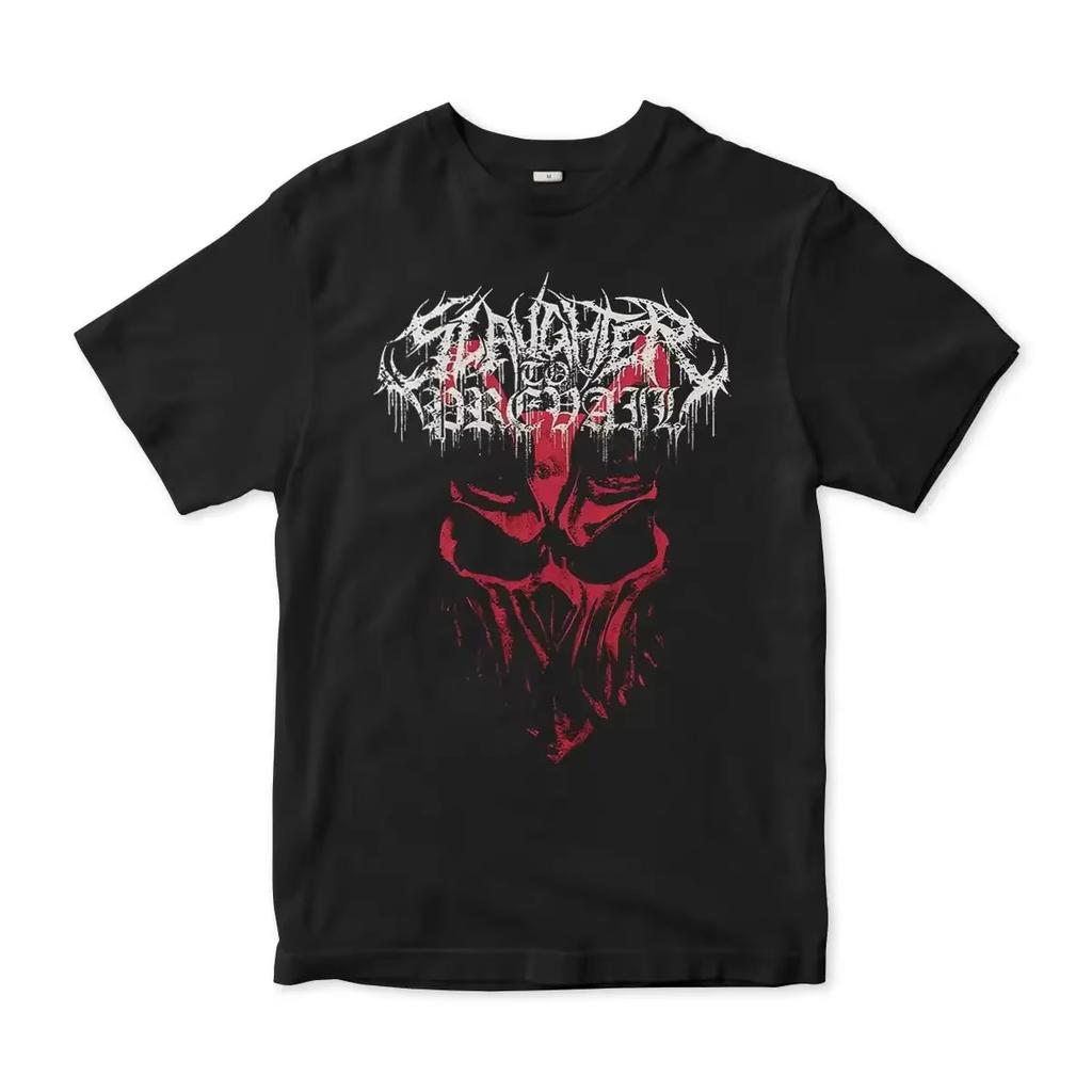 Men Women Russia Rock Heavy Short Sleeve Tshirt Graphic Tee-shirt Harajuku Streetwear Shirts Mental SLAUGHTER TO PREVAIL T-shirt