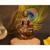Goddess Lakshmi Idol Hindu Laxmi Goddess Statue Home Office Decor (Size 8cm X 5cm)