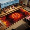 Arsenal F Großes Mauspad Große Gaming-Tischunterlage Rutschfest für Laptop Tablet Großes Mauspad XXL Matte Mini-PC-Spielmatte Mit verriegeltem Rand