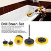 6 Stück Bohrbürsten Auto-Detailing-Set, Kraftschrubber-Bürstenset für effiziente Reinigung von Auto, Boot, Heimflächen, Teppichen, Polstern, Duschwänden, Sitzen