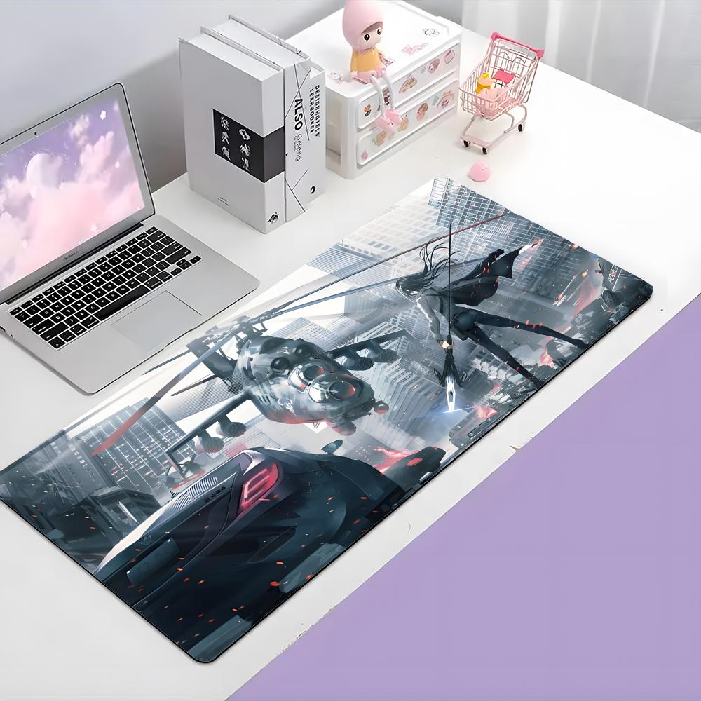 Game Tactical Ggirls Frontline Mouse Pad Large Gaming Mousepad With Thick Stitched Edge Nonslip Desk Mat