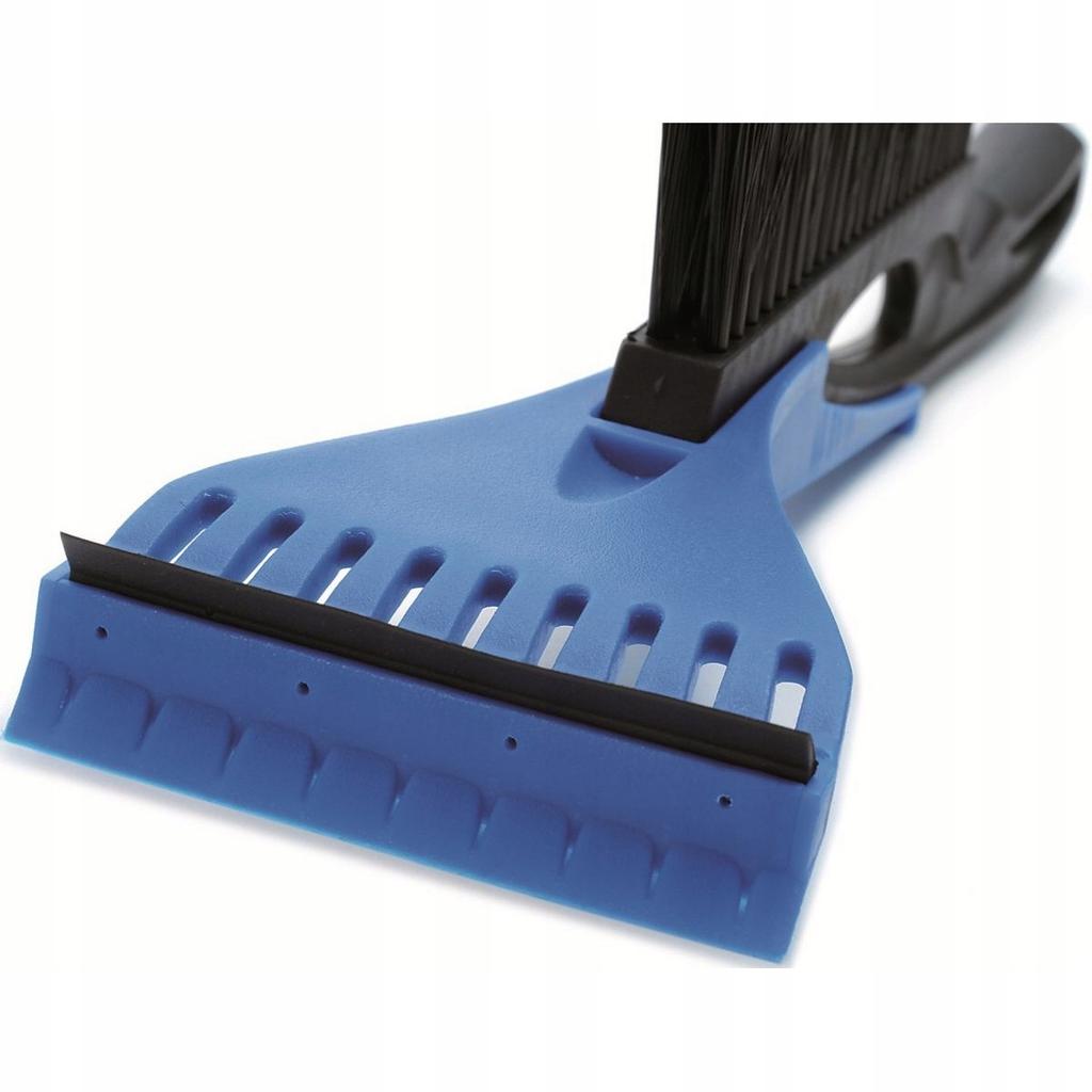 Car Window Ice Scraper with Brush 2 In 1, Various Colors, 1 Piece