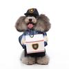 Funny Pet Dog Costume Cape Hat Small Medium Dogs Christmas Halloween Outfit