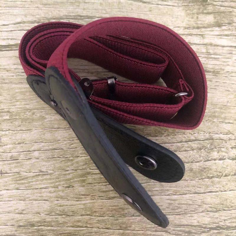 

Ремень для взрослых/детей без пряжки, невидимый эластичный ремень для джинсов, без проблем с выпуклостями 60-80CM