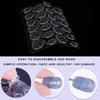 New Style Double-Sided Nail Adhesive Stickers Breathable Transparent Bendable Fake Nail Glue Fake Nail Tips for Women and Girls
