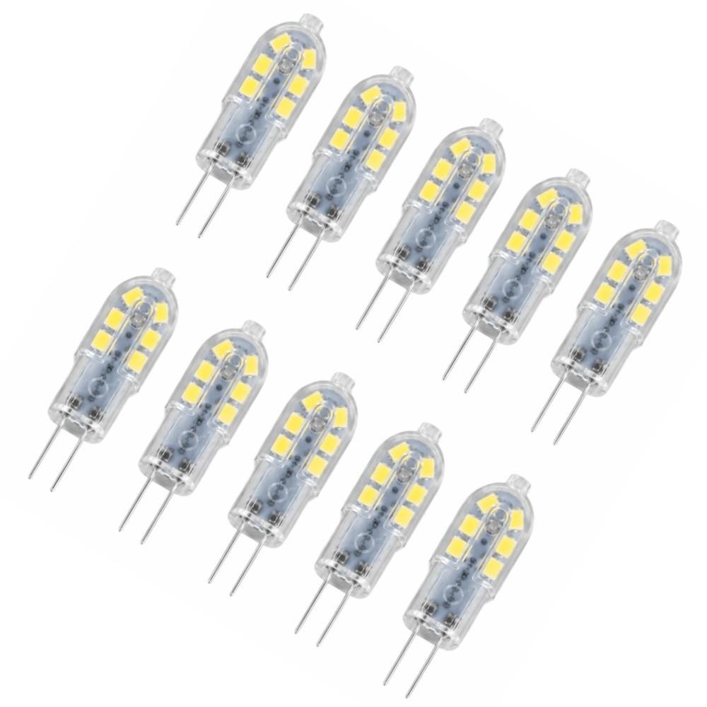 10 Pack Bi Pin Base LED Bulbs G4 LED Light Bulbs Bright LED Bulb Lights  Track Lighting