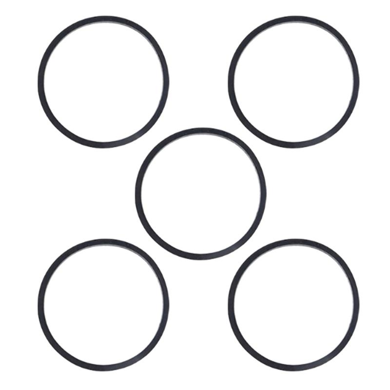 5PCS Universal 50-145mm Cassette Tape Machine Ruber Belt 1.5mm Width Common Belt for Recorders  DVDs Drives