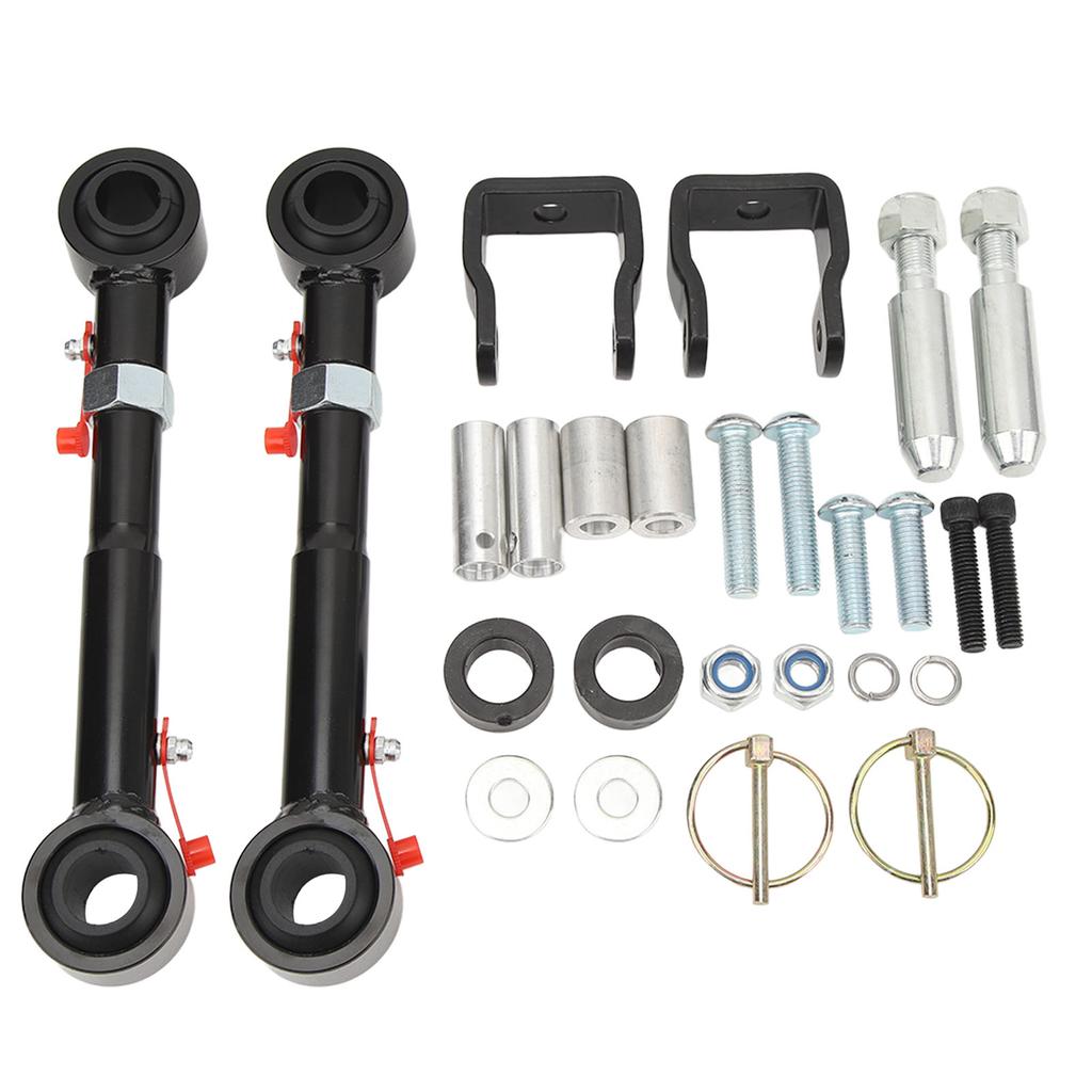Front Swaybar Quicker Disconnect System Adjustable Swaybar Disconnect for Wrangler TJ JKS with 2.5in To 6in Lifts