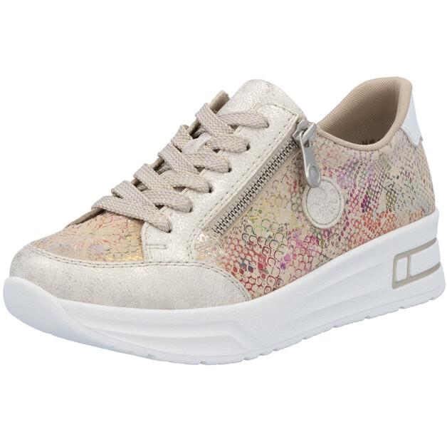 Damen-Halbschuhe Rieker Aleria scamo beige