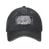 Fashion Zone Anime Eyes Monochrome Japanese Cozy Unisexga Baseball Cap  Commuting Black Cap