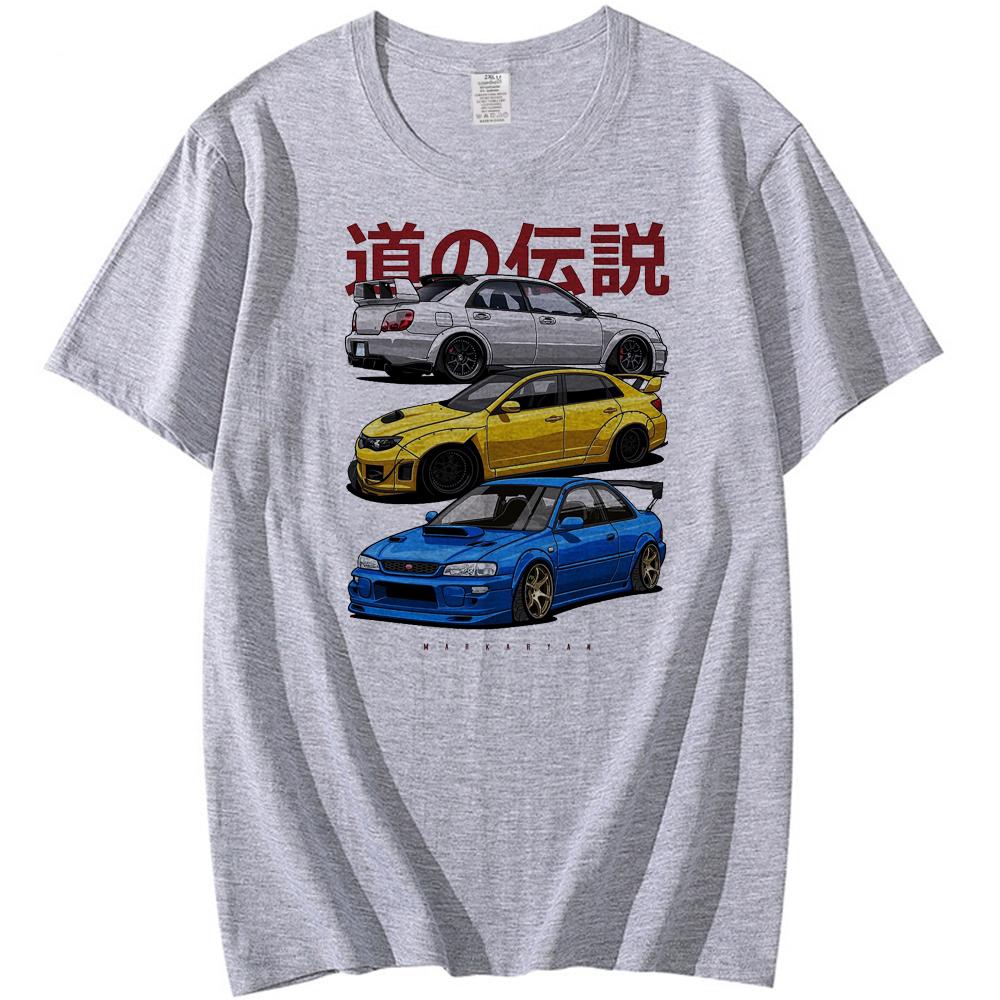 Fashion Men T-Shirts JDM Mix Sports 800 AE86 Cressida and Levin TE27 Print T-Shirt Boy Casual Tops