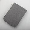 10 Fountain Pen Case, Rollerball Pen Case Gray Color, Waterproof Canvas Pen Display Holder Organizer Bag