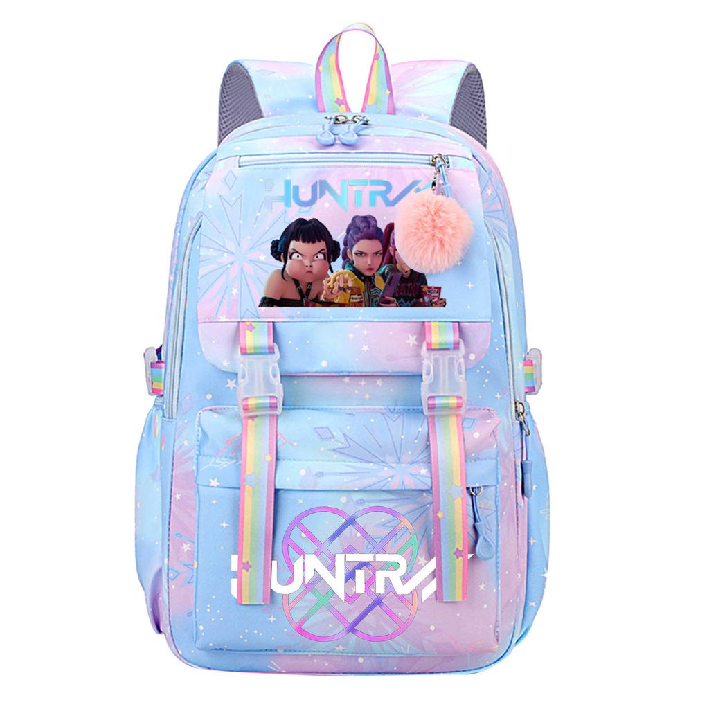 Schulrucksack mit großer Kapazität und Schultergurt; Schüler Drei-teiliges Federmäppchen-Set