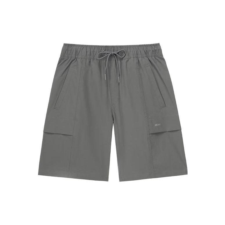 New Balance NBX Holiday Woven Shorts Asia Sizing  Castle Grey  Men s AMS32369-CTR S