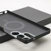 Magnetische Handyhülle aus Kohlefaser für Samsung Galaxy S25 Ultra 600D Aramidfaser Magnetisch Stoßfest Schutzhülle S25 Ultra Magsafe Hülle