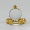 Mini Crystal Carriage Clear Crystal Crafts Table Ornaments  Office Home Decoration