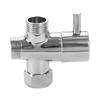 Three Function 3 Way Shower Head Diverter Valve Brass Shower Head Diverter  Home