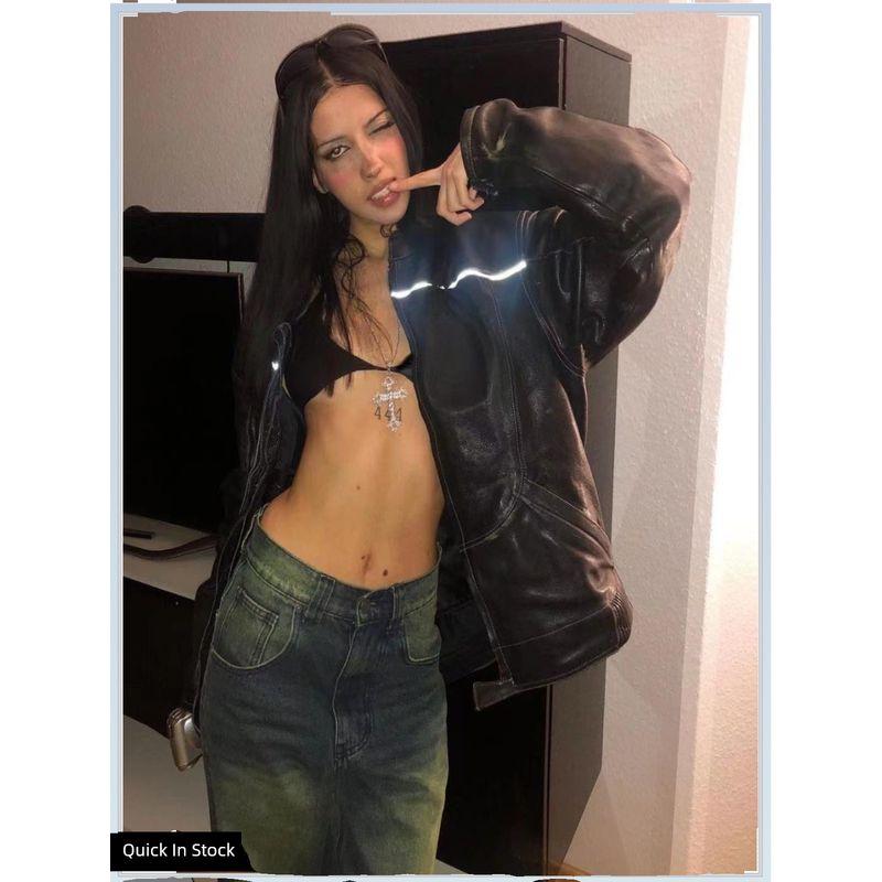 Jaded London Worn Looking Washed-out Denim Pants