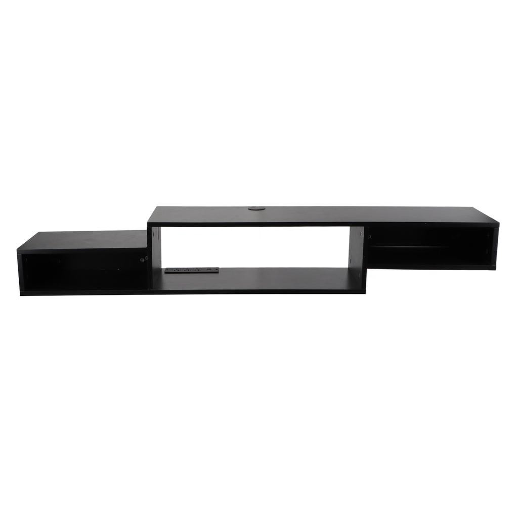 Floating TV Cabinet Modern Strong Load Bearing Wall Mounted TV Cabinet for Storing Stereos