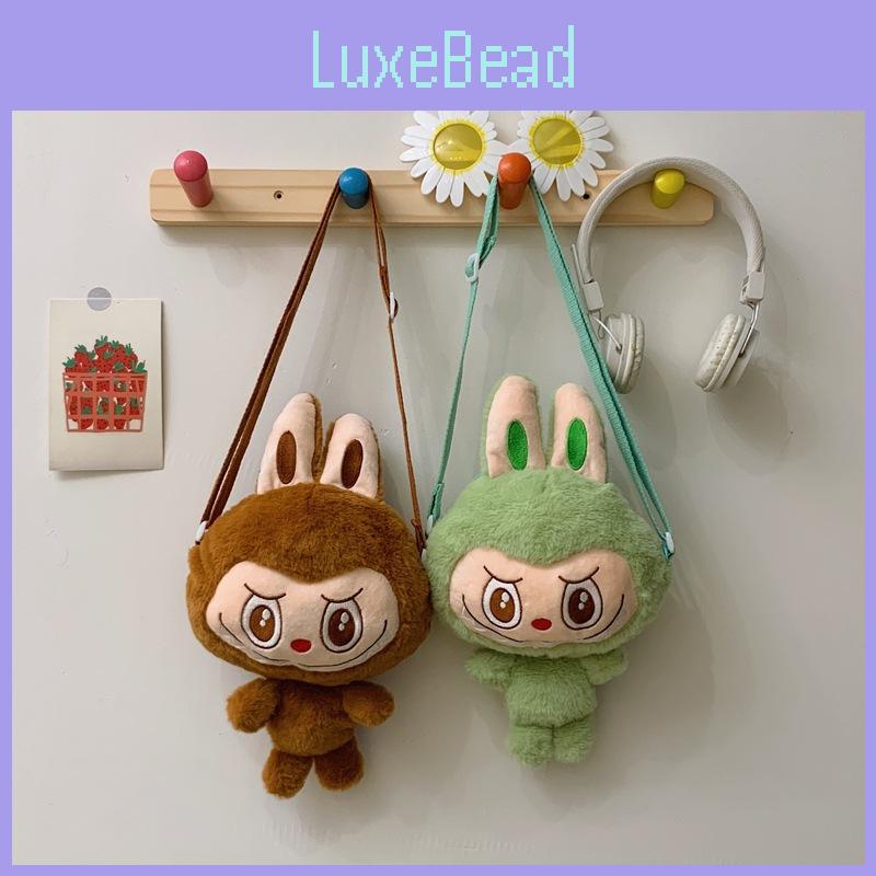 Fun Cartoon Plush Themed Coin Purse Perfect For Kids Cute Crossbody Bag Storage