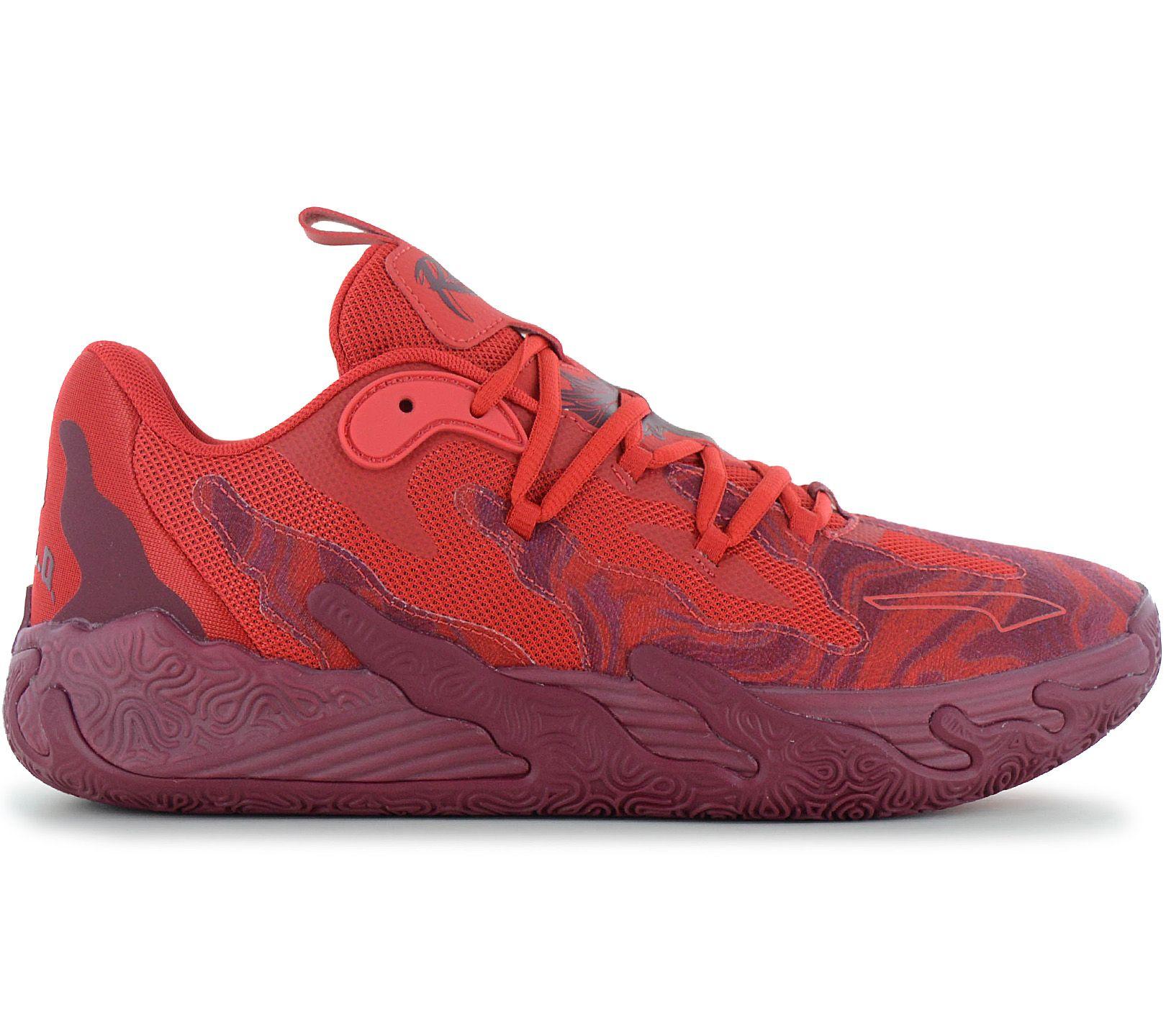PUMA MB.03 Lo Team - LaMelo Ball - Мужские Кроссовки Баскетбольные Обувь Красный 310519-02 ОРИГИНАЛ EU 44 UK 9.5 красный