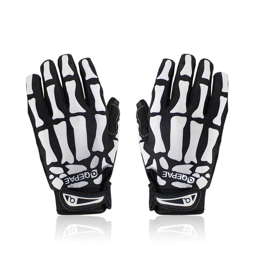 Versatile Adult Cycling Gloves For Winter Motorcycle Use With Comfortable Stretch Fabric