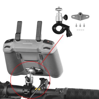 Secure Bike Handlebar Mount Clamp Stable Mounting Solution for DJI Mini 4 Pro RC2 Control Controller Holder