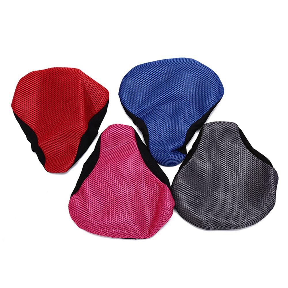 Net Durable Random Color Electric Bike 3D Soft Bike Accessories Seating Cushion Saddle Seat Cover