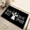 You Shall Not Pass Small Carpet Anti-Slip Kitchen Bedroom Handmade Tufted Rug Carpet Living Room G-GandalfS Entrance Decoration