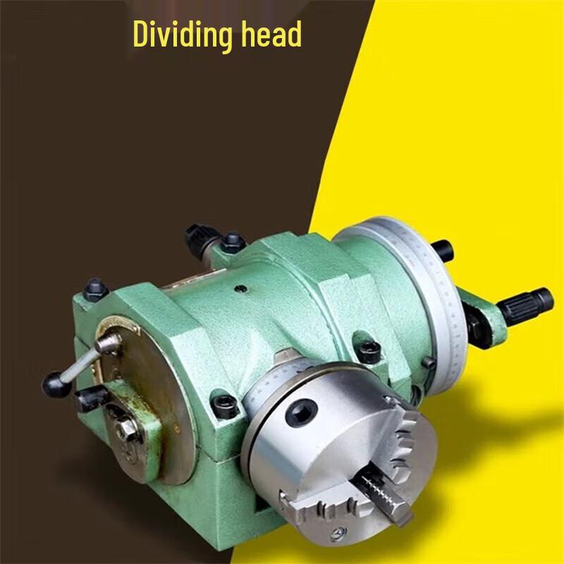 Kedehe Universal Dividing Head with 100mm Chuck CN plug (adapter included)