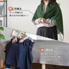 Bloom Noel Lap 70 x 100 Nordic Small Lap Blanket Blanket, Approx. cm, Style, Stylish, Cute, Warm, Washable, (Ivory)