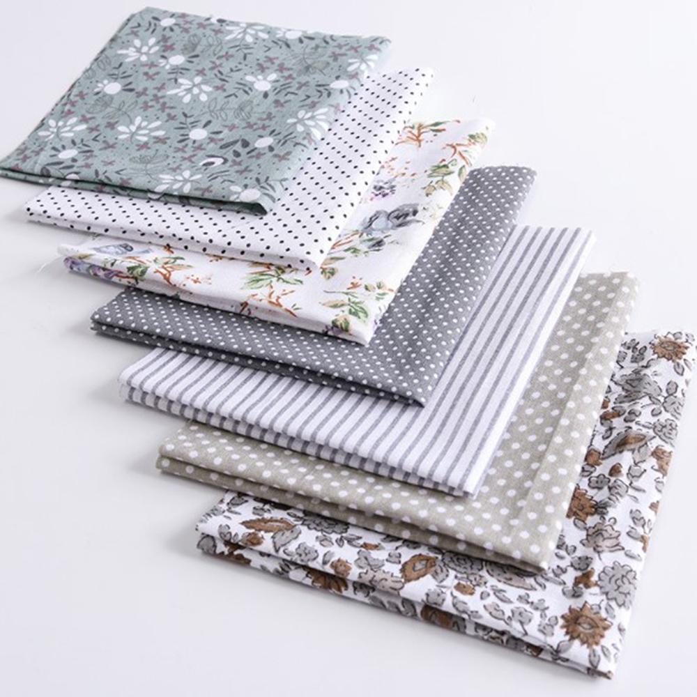 7 KS 25 X 25CM Čtverce Bavlněná Řemeslná Látka Látky Pro DIY Svazek Patchwork Prošívání Šití Scrapbooking Výtvarné Potřeby
