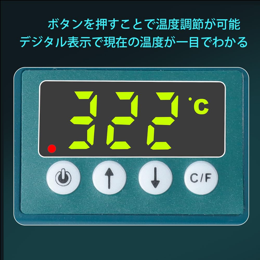 Waitley Makita Compatible Soldering Iron with Compatible with Makita Rechargeable Soldering Iron Soldering Iron with Conversion Temperature Adjustable