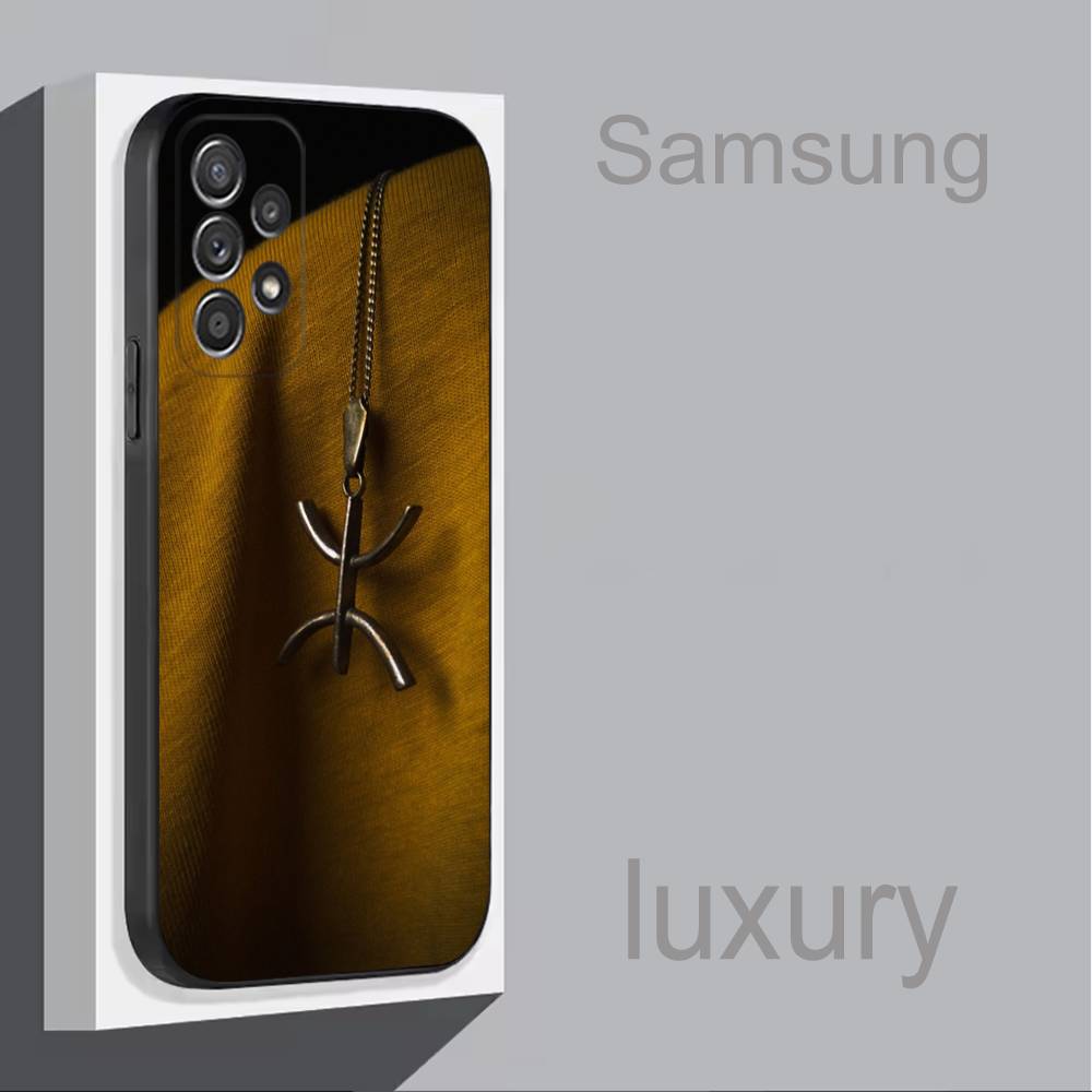 

Amazigh B-Berber Flag For Samsung S 25,24,23,22,30,21,10,9,Ultra,Plus,Lite,FE,4,5G Black Soft Case Phone Case SamsungS24