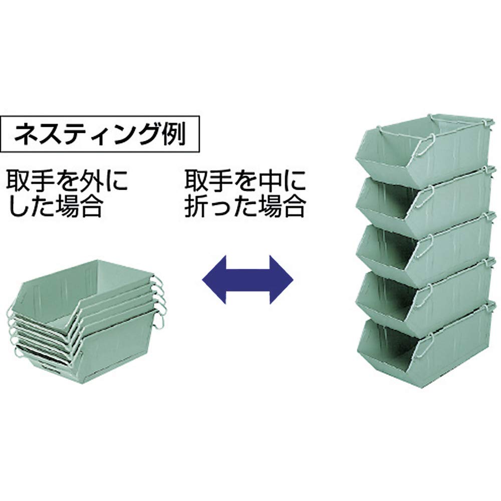 TRUSCO(トラスコ) バケットAタイプ 22.6L 有効内寸466X266X183 A-50