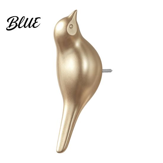 Rustic Home Wall Hooks Bird Hook Mounted Space Saving Shape Organizer Heavy Duty Resin Decorative Hanger for Coats Hats And Towels Bathroom