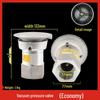 2-Inch Aluminum Gas Tank PV Vacuum Pressure Valve, Flanged Threaded, Oil & Gas Breather DN50