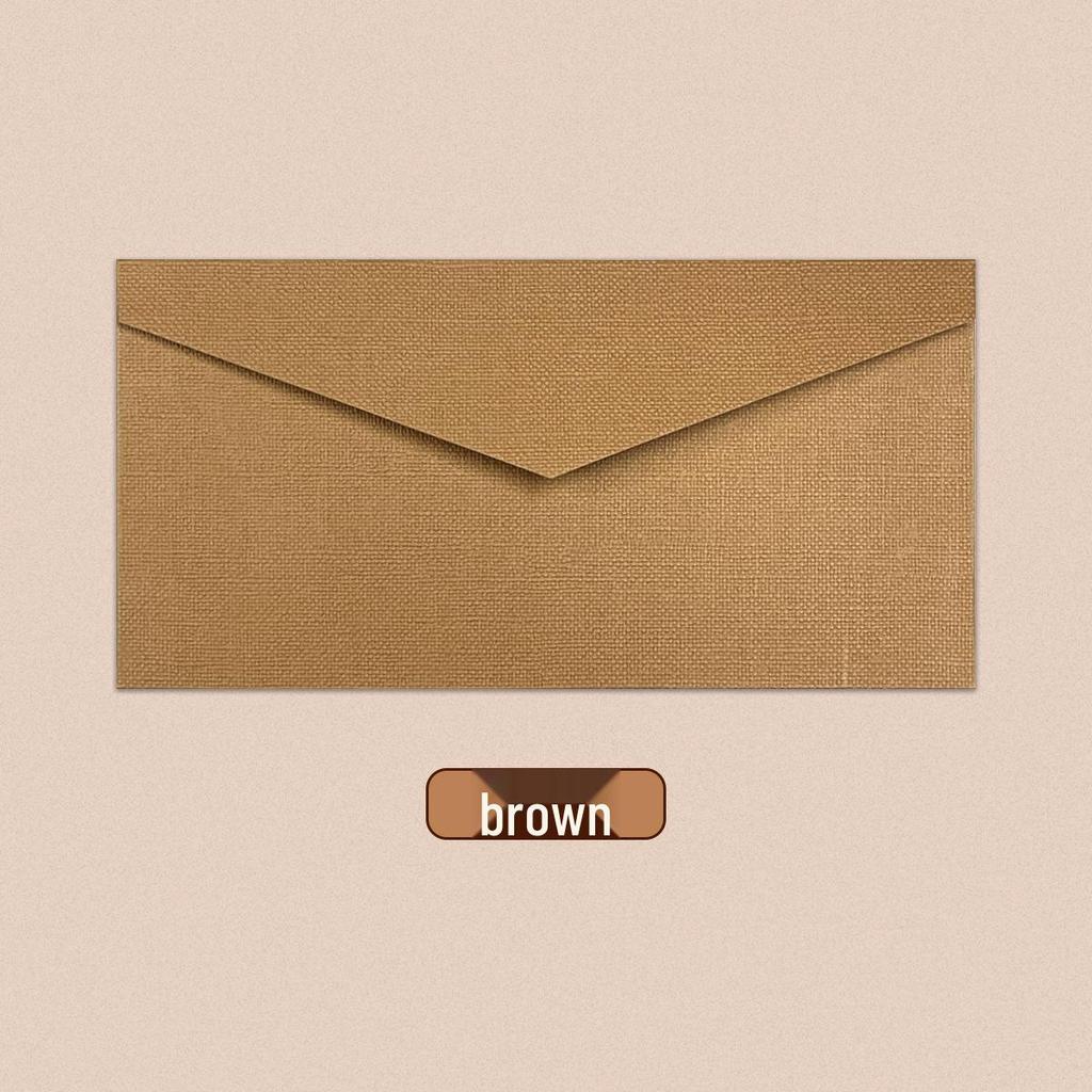 Thickened Linen Envelope & Wax Seal Stationery Set for Retro Love Letters & Invitations