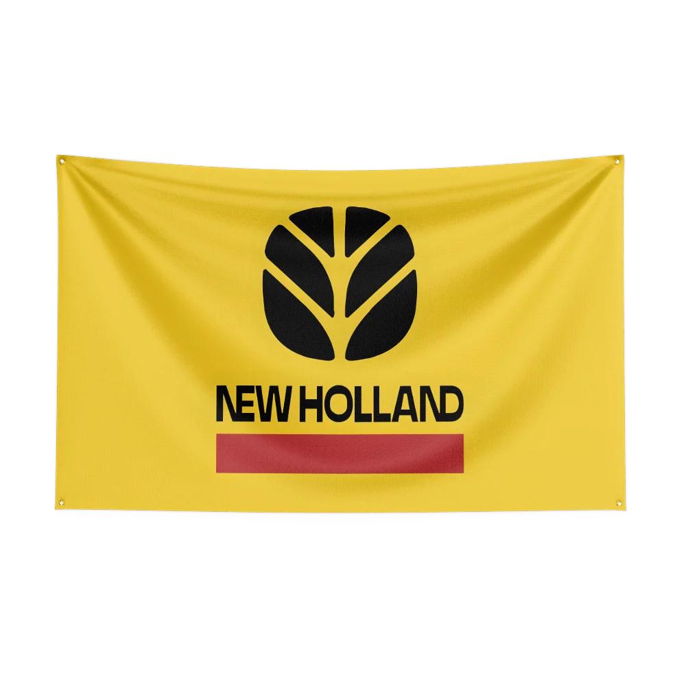 35ft NNew Holland NHAGs Tractors Flag Polyester Digital Printed Tool Tapestry Banner Curtain For Decor Agriculture