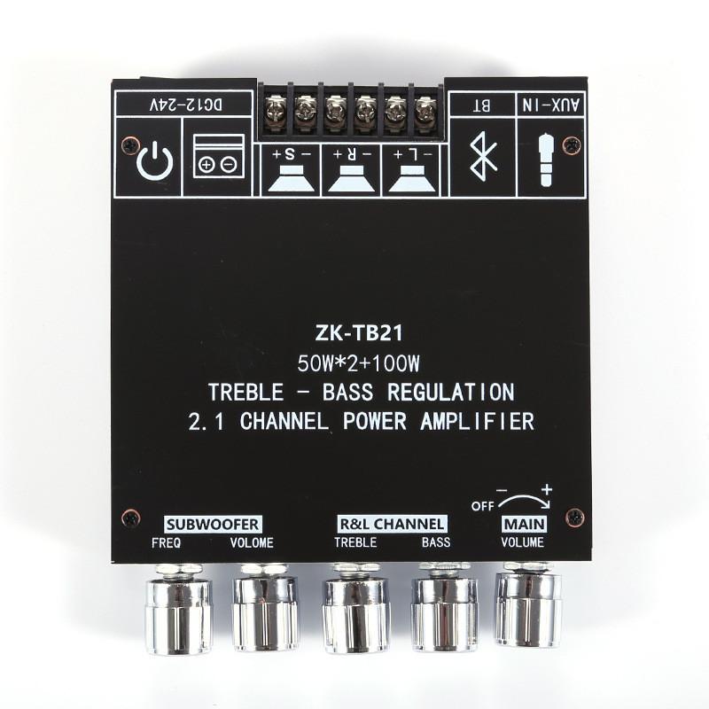 Bluetooth Digital Amplifier Module With Bass Control For Home Audio Enthusiasts
