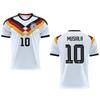 2026 Weltmeisterschaft Deutschland Heimtrikot Nummer 10 MUSIALA Fußball Unisex Fans T-Shirt Schnell trocknendes atmungsaktives Fußballtrikot