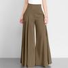 Women's High Waist Wide Leg Solid Color Casual Pants