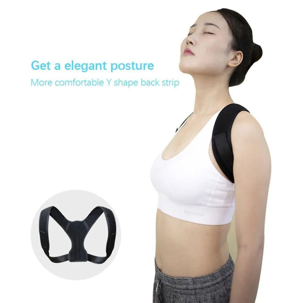Lumbar Support Posture Corrector Corset Breathable Adjustable Support Belt Shoulder