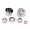 75 Pcs/Set Motorcycle Bolt Toppers Cover Black/Silver Chrome Cap With 5 Screw For Harley Road Glide FLT Road King FLH 2007-2013