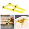 Measuring Instrument - Angle-izer - Four-sided Tool - High Precision - Yellow