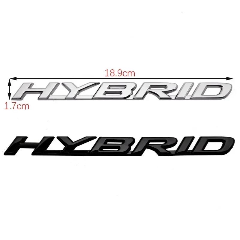 AHN4 Emblema Metalică 3D HIBRIDă Portbagaj Spate Aripă Ușă Insignă Autocolant Auto pentru Lexus RX350 NX200 ES300 IS300 LX470 LX570